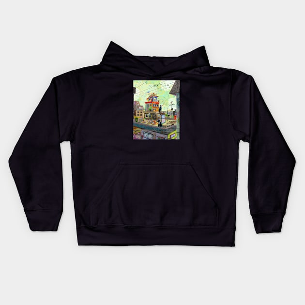 The Perfect Community Kids Hoodie by ink choi design